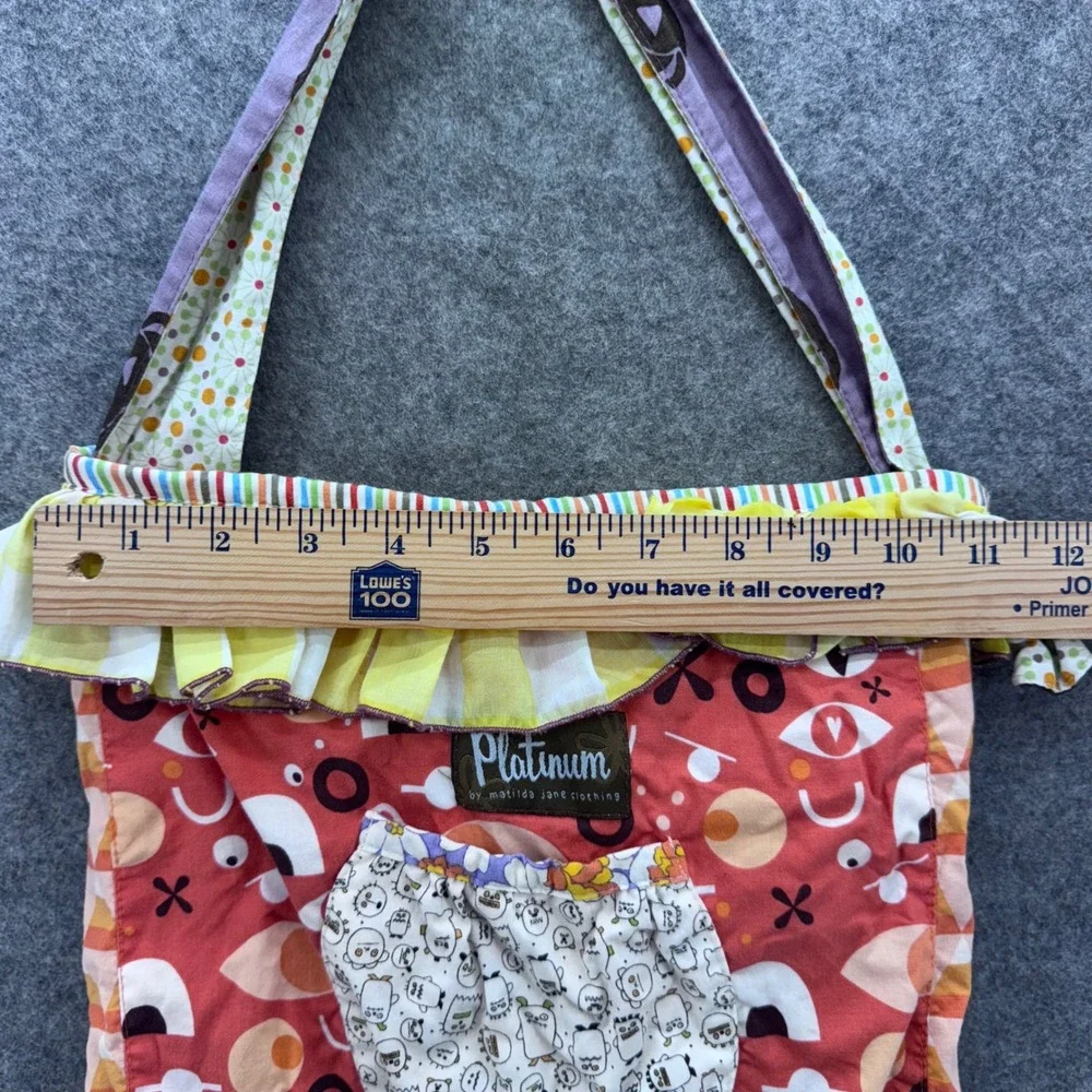 Matilda Jane Platinum Girls‎ Trick or Treat Halloween Tote Bag Purse Cotton